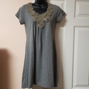 Pink Rose Casual Dress